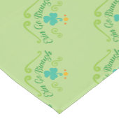 Erin Go Braugh Kurzer Tischläufer (Ecke)