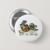 Erin Go Braugh Pint und Hat Button (Vorne & Hinten)