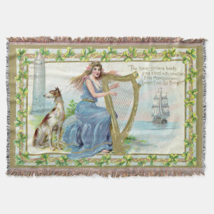 Erin Mavourneen Irish Baumwolldecke Decke