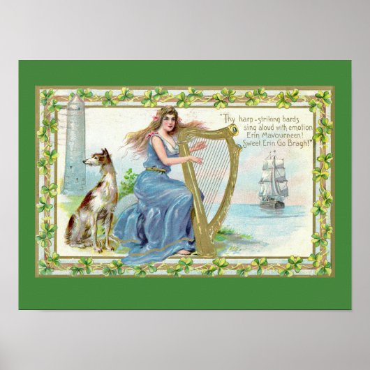 Erin Mavourneen Irish Poster (Vorne)