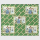 Erin Mavourneen St. Patrick's Day Wrapping Paper Geschenkpapier (Flach)