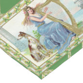 Erin Mavourneen St. Patrick's Table Runner Großer Tischläufer (Ecke)