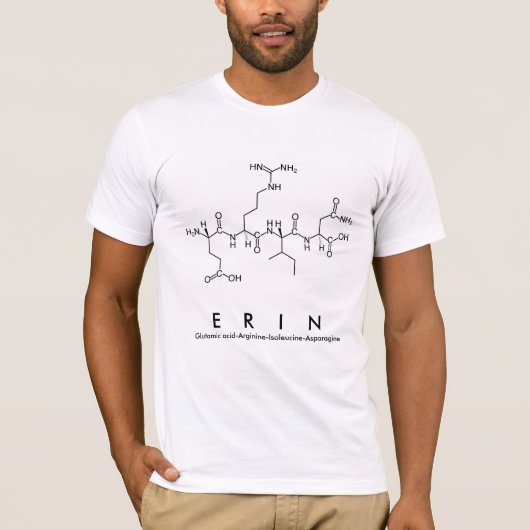 Erin Peptidname Shirt (Vorderseite)