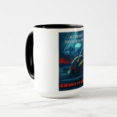 Erinnere dich an den Creek- Helldivers 2 Tasse (Vorderseite Links)