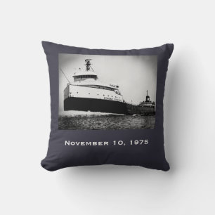 Erinnere dich an die Edmund Fitzgerald Kissen