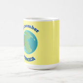 erinnere dich an Pangea Kaffeetasse (Mittel)
