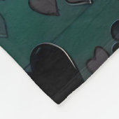 Erinnere dich, fehlendes Herz Fleecedecke (Ecke)