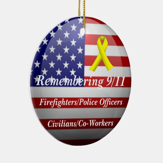 Erinnern an 9/11 keramik ornament (Rechts)