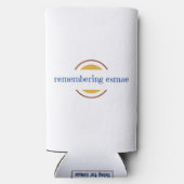 Erinnern an die Schleife 12 oz kann koozie Selters Dosenkühler (Rückseite)