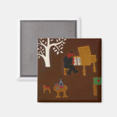 Erinnern an diesen späten Nachmittag... 2007 Magnet (Vorderseite/Rückseite)