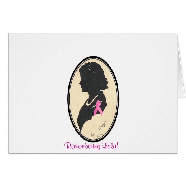 Erinnern an Lola (Vorderseite (Horizontal))