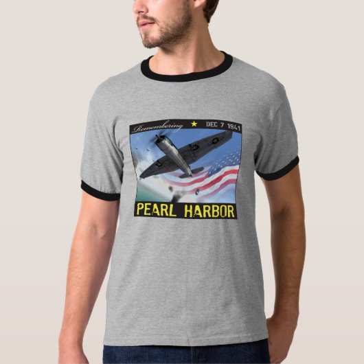 Erinnern an Pearl Harbor T-Shirt (Vorderseite)