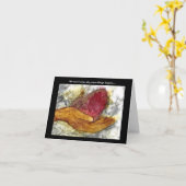 Erinnern an verliebte Menschen, die vergangen sind Karte (Gelbe Blume)