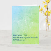 Erinnern Karte (Gelbe Blume)