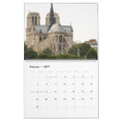 ERINNERN - Notre-Dame de Paris Kalender (Feb 2027)