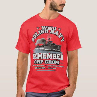ERINNERN ORP GROM Polnische Marine T-Shirt