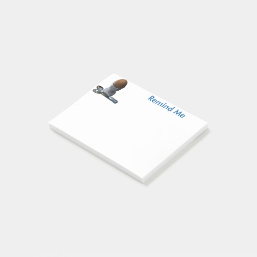 Erinnern Post-it Klebezettel (angewinkelt)