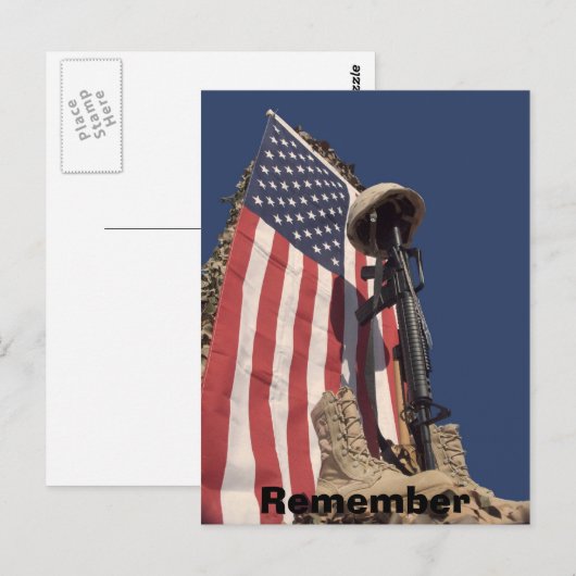 Erinnern Postkarte (Vorne/Hinten)