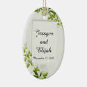 Erinnern Sie Keramik/Oval Ornament Weddin Gefallen (Rechts)