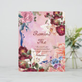 Erinnern Sie mich an Personalisiertes Papier (Stehend Vorderseite)