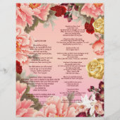 Erinnern Sie mich an Personalisiertes Papier (Rückseite)