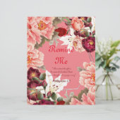 Erinnern Sie mich an Personalisiertes Papier (Stehend Vorderseite)