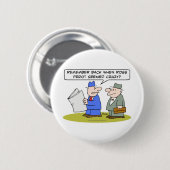 erinnern Sie sich, als Ross perot verrückt schien Button (Vorne & Hinten)