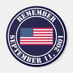 Erinnern Sie sich an 9/11 Magnet