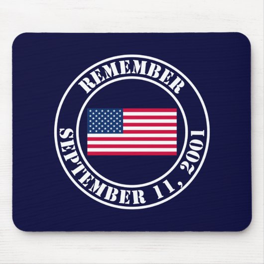 Erinnern Sie sich an 9/11 Mousepad (Vorne)