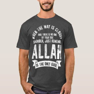 Erinnern Sie sich an Allah islamische Religion Gla T-Shirt