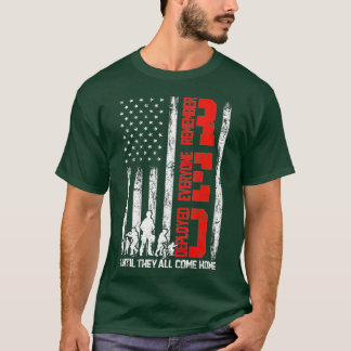 Erinnern Sie sich an alle Veteranen eingesetzt RED T-Shirt