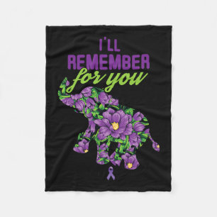 Erinnern Sie sich an Alzheimerheimer Heimers Bewus Fleecedecke