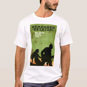 Erinnern Sie sich an Belgien T-Shirt