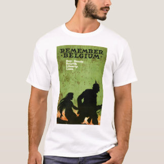 Erinnern Sie sich an Belgien T-Shirt