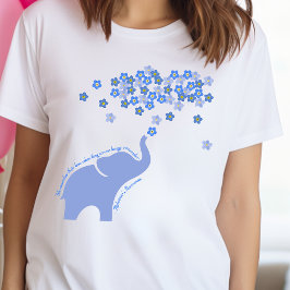 Erinnern Sie sich an das Alzheimer-Demenz-Unterstü T-Shirt