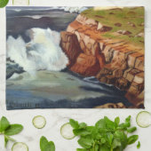 Erinnern Sie sich an das wunderschöne LIghthouse Geschirrtuch (Gefaltet)