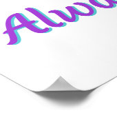 ERINNERN SIE SICH AN DEN DRUCK DES SUICIDE AWARENE POSTER (Ecke)