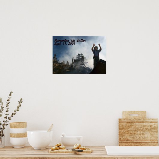 Erinnern Sie sich an den Fall Poster (Küche)