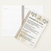 Erinnern Sie sich an den Gefallen - Gnade gefüllt  Planer (Anzeige)