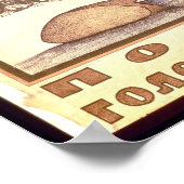 Erinnern Sie sich an den Hunger! Poster, 1921 Poster (Ecke)