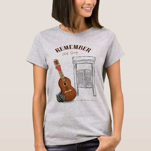 Erinnern Sie sich an den Song-T - Shirt (Vorderseite)