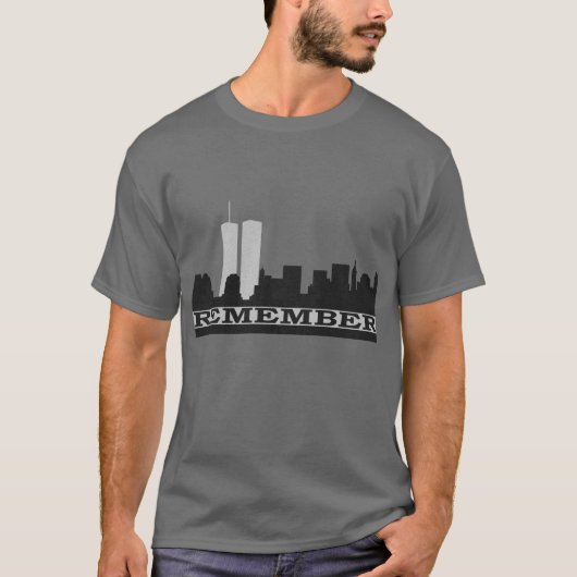 Erinnern Sie sich an den T - Shirt 911 Mens (Vorderseite)