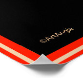 Erinnern Sie sich an den Veteranen-Tag Poster (Ecke)