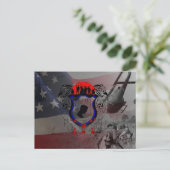 Erinnern Sie sich an die gefallenen Viet-Nam-Helde Postkarte (Stehend Vorderseite)