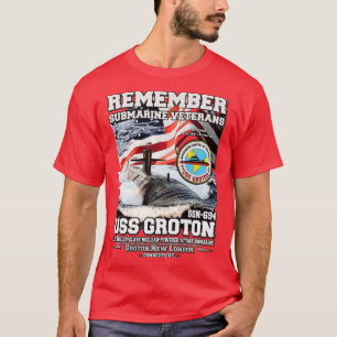 Erinnern Sie sich an die U-Boot-Veteranen der USS  T-Shirt