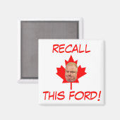 Erinnern Sie sich an dieses Ford! Magnet (Vorderseite/Rückseite)