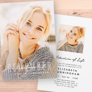 Erinnern Sie sich an ein fabelhaftes Foto des Lebe Einladung