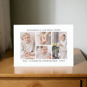 Erinnern Sie sich an ein Leben Modernes, einfaches Dankeskarte