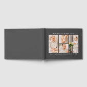 Erinnern Sie sich an ein Leben Modernes, einfaches Gästebuch (Voll)