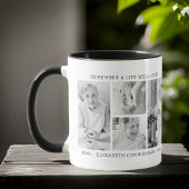 Erinnern Sie sich an ein Leben Modernes, einfaches Tasse